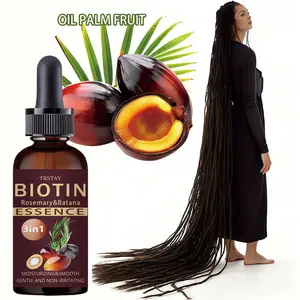 Biotin 3-In-1 Hair Serum, Gentle Nourishing & Fresh Revitalizing, Daily Hair Care, Lightweight Smoothness, Formaldehyde-Free Gift, Oil Palm Fruit