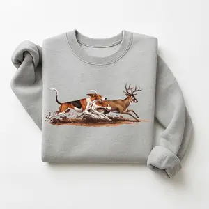 Hunting Walker Dog Walker Dog Sweatshirt/Hoodie/Tshirt Deer Hunt Treeing Unisex Cotton Womenswear Pullover