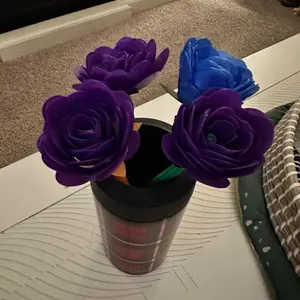 3D Printed Rose