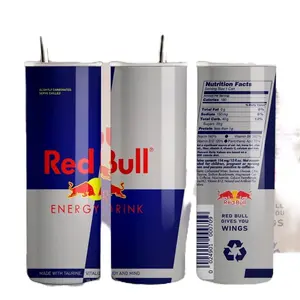 Redbull Tumbler - 20 oz with Straw and Cleaner - Perfect for On-The-Go Hydration - Water Bottles, Bottle