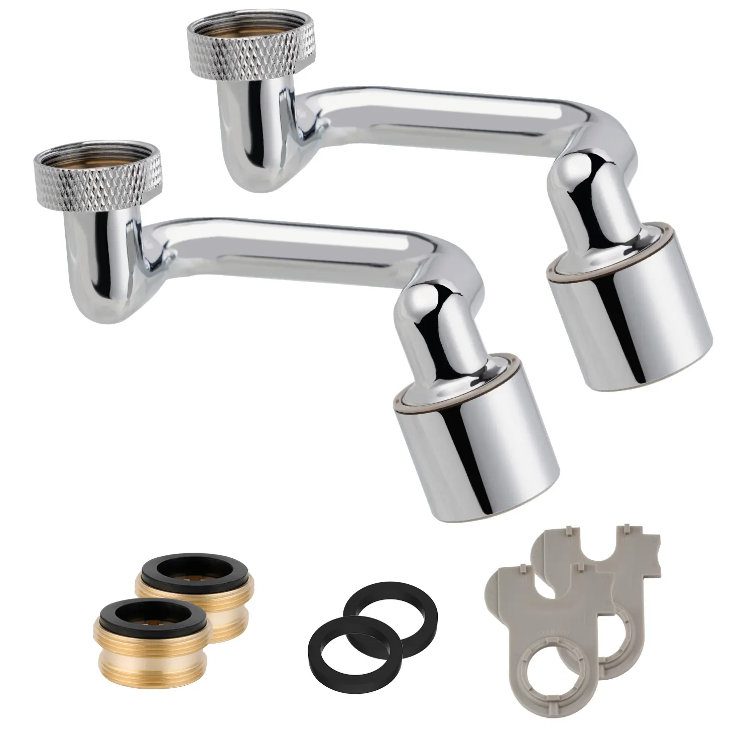 2 PACK - 1440° Swivel Faucet Extender
