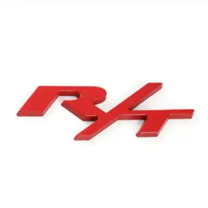 1 pc RT Brand RT Side Fender Emblem     and Black Design No Additional Attributes Specified