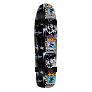 10.32in Dot Dudes Santa Cruz Shaped Skate Cruiser