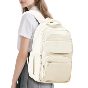 School Backpack for Women Men Cute Backpack for College Students Lightweight High School bag for Teens Girls Boys Waterproof Casual Daypacks Bookbag