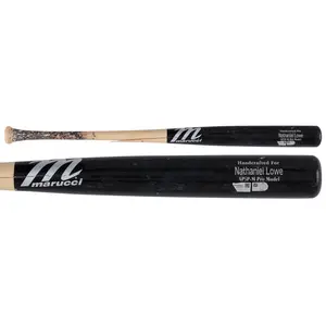 Nathaniel Lowe Washington Nationals Game-Used Black and Tan Marucci Broken Bat vs. San Francisco Giants on May 23, 2025 - Fanatics Authentic Certified