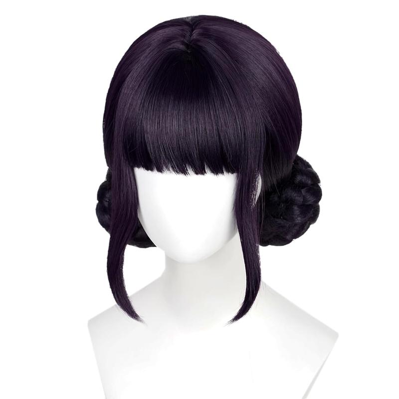 39" Rumi Wig Anime K-Pop Costume Kids Demon Cosplay For Girls Womens Hunter Purple Braid Wigs Rumi Costume Hair Zoey Wig Mira Wig Pop Singer Hair Halloween Cosplay Props