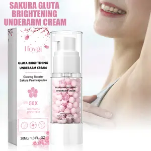 Brightening Enhancing Cream, Underarm Brightening Cream, Brightening Enhancing Cherry Pearl Capsules, Body Treatment Cream, Exfoliating Body Gel for Women