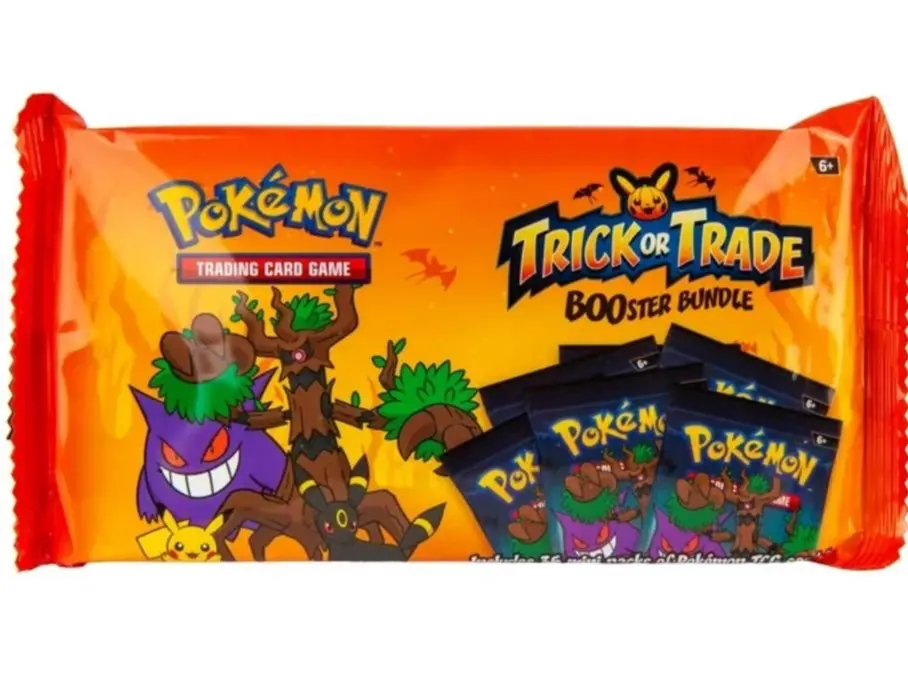 Pokmon Trick or Trade 2024 Booster Bundle 35 Mini Packs 105 Cards Halloween Edition Featuring Gengar Mimikyu & Trevenant - TikTok Shop Pokmon Trick or Trade 2024 Booster Bundle 35 Mini Packs 105 Cards Halloween Edition Featuring Gengar Mimikyu & Trevenant - TikTok Shop