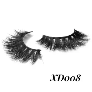 Lash - XD008 - Premium Lashes, Long Lasting Lashes, Durable Lashes, Lightweight, Wispy Lashes, False Eyelashes, Strip Lashes, Prettiest Lashes, Long Lashes Eyelashes Makeup Cosmetic Eyelash Eyelash Extensions Lash Extensions