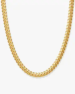 JAXXON Youth Cuban Link Chain 5mm - Gold - Waterproof - Box Clasp JAXXON Youth Cuban Link Chain 5mm - Gold - Waterproof - Box Clasp