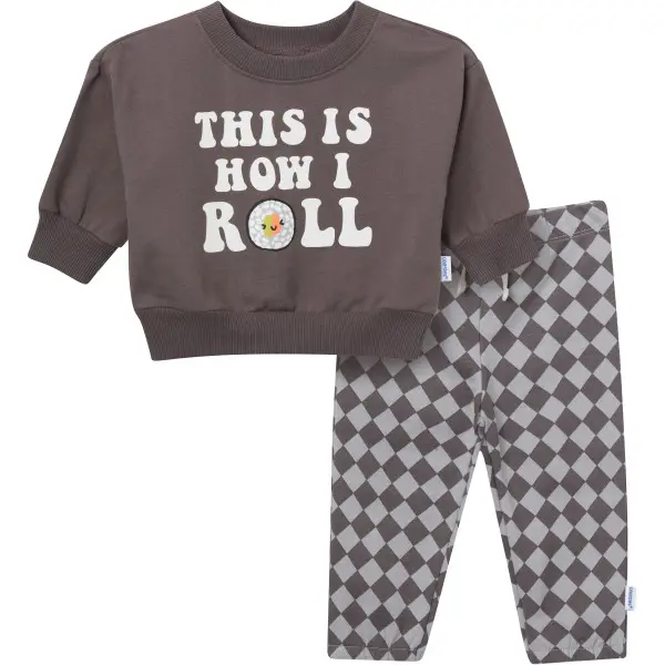 Baby Neutral Sweatshirt & Pant Set