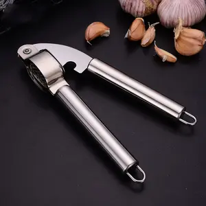 Stainless Steel Garlic Press Household Garlic Masher Fruit Kitchen