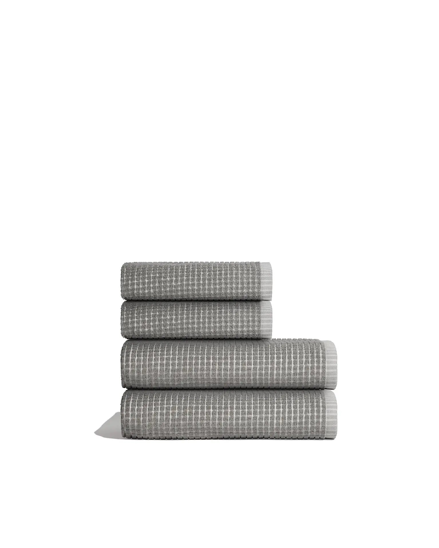 Sculpted Terry 4pc Towel Bundle