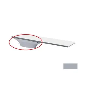 212 MAIN Acrylic Scratchproof 6 ft. Flyte Deck II Diving Stand - Pewter Gray, Model 7020973620