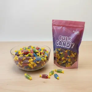 Rich & Richers Jolly Ranchers Hard Candy Bulk Assorted Flavors 1LB Bag Apple Blue Raspberry Cherry Grape Watermelon Individually Wrapped Halloween Treats for Trick-or-Treat & Fall Season Snacks