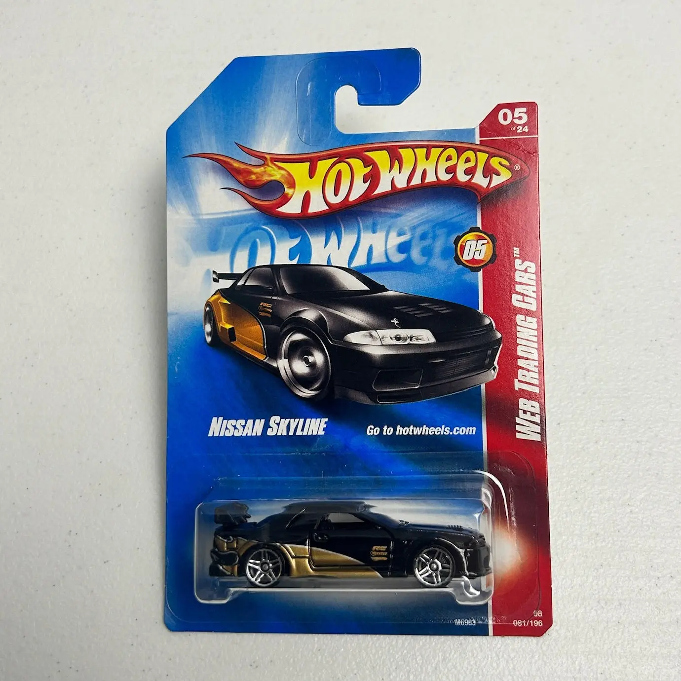Hot Wheels 1:64 Nissan Skyline GT-R R32 Web Trading Cars