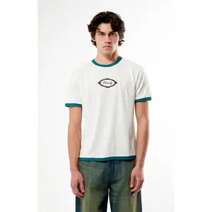 Pacsun Men's Lonely Embroidered Ringer T-Shirt