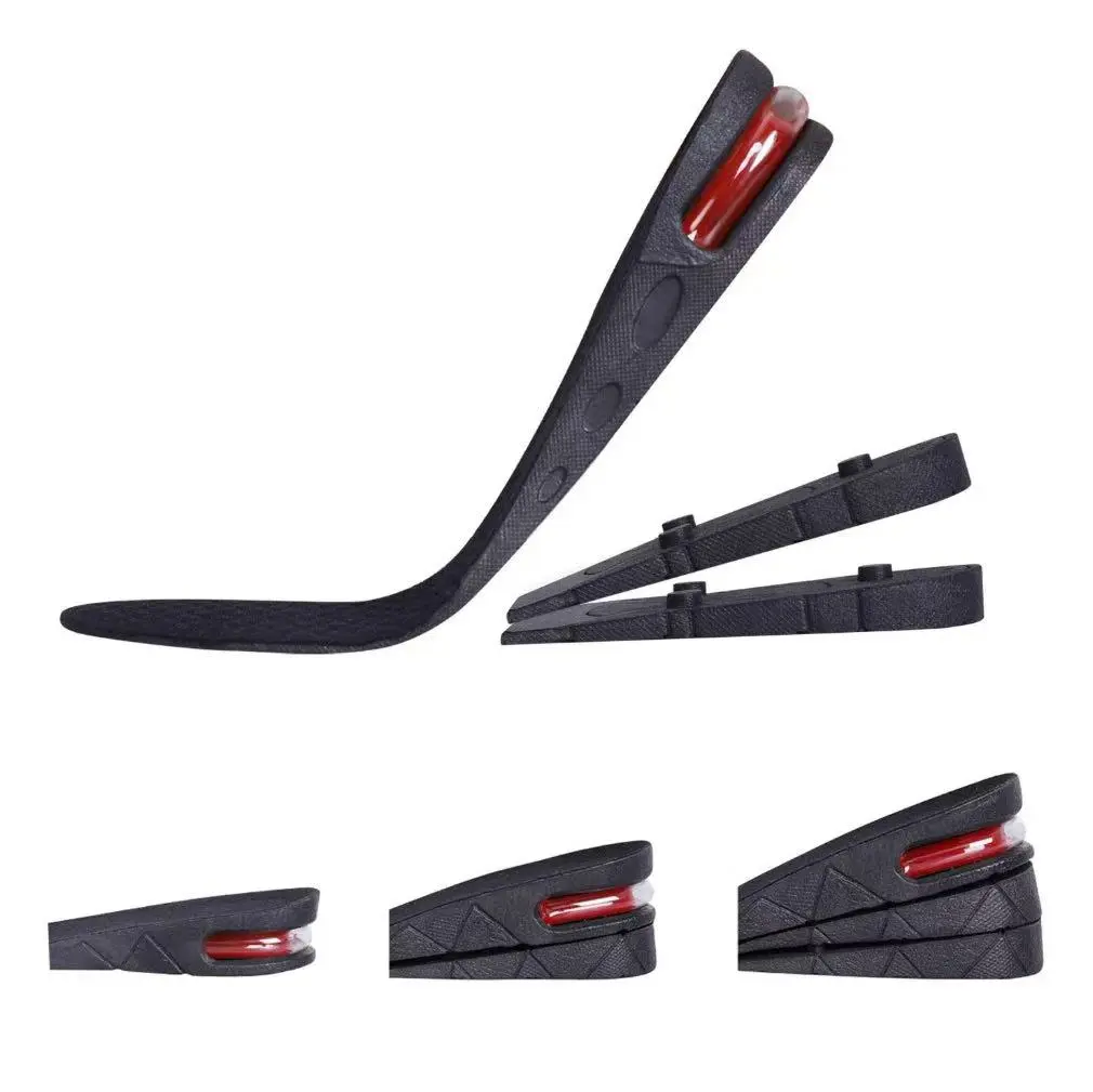 2026 Upgraded Comfortable Breathable Insoles,Adjustable Height Increase Insole, Invisible Height Increasing Shoe Inserts for Men Women