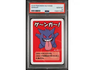 2019 Pokemon Old Maid Japanese Gengar PSA 10