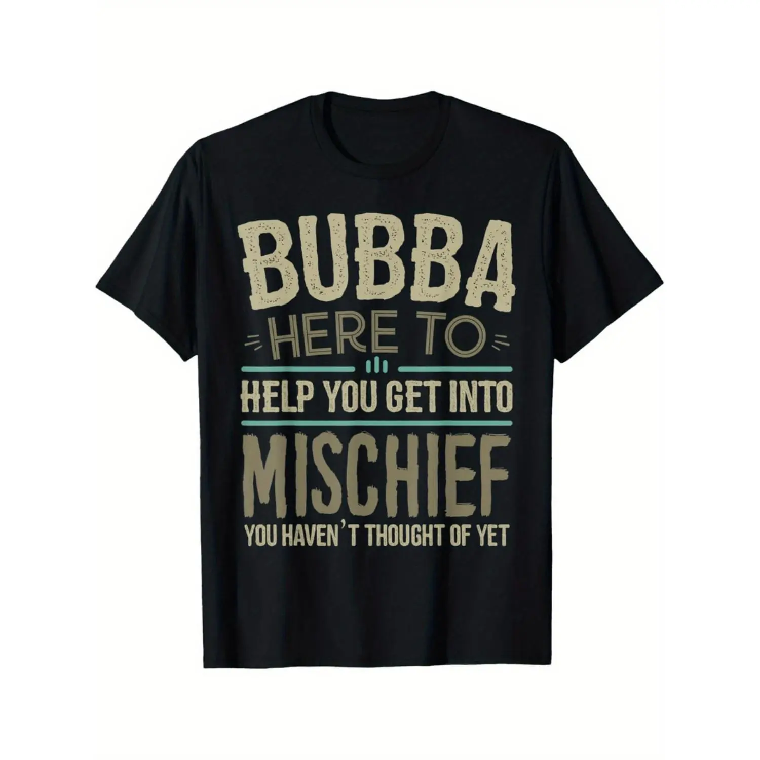 Mens Bubba Tshirts from Grandchildren for Men Fathers Day Bubba T-Shirt