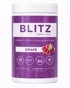 Blitz Energy Drink - Grape - Canister (30 Servings)