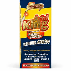 VIRAL Arti King Double Axion Joint Health Supplement - Fortified with Nettle & Omega 3, 100 Tablets