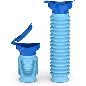 Portable Urinal for Men Women, Spill Proof Travel Emergency Urinal Bottle, Leak-Proof Collapsible Urinals, Personal Car Pee Bottle for Camping, Road Trips, Drivers, Seniors, Kids, Incontinence aid for seniors, Camping Accessories, Travel Accessory