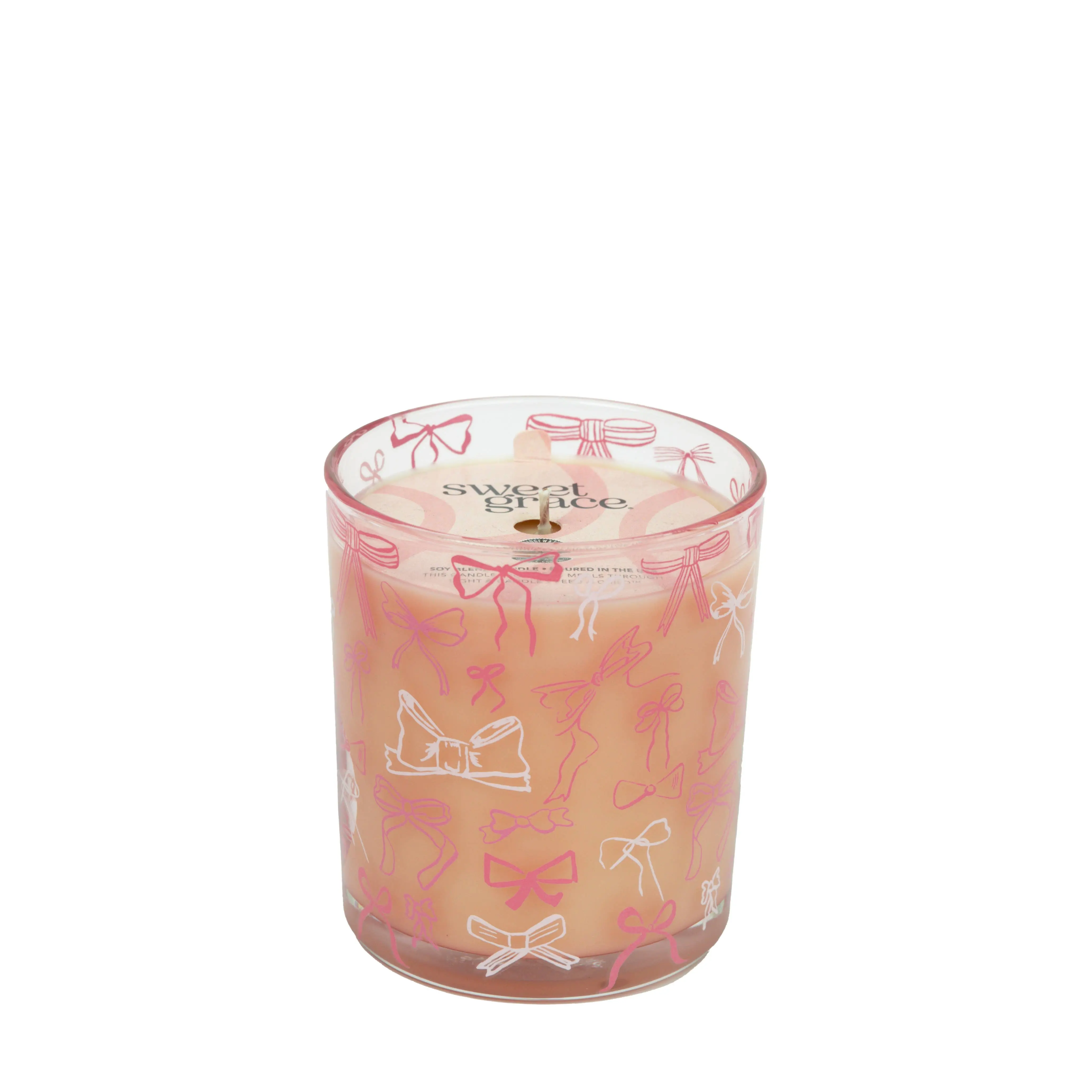Sweet Grace Collection Bow Candle | Candle Gift