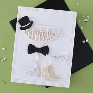 A Special Toast Sentiments BetterPress Plate & Die Set