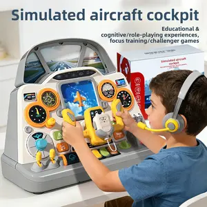 This realistic simulated airplane cockpit is an educational toy for kids — it’ll keep them quietly entertained for hours on end, and it’s the perfect birthday gift choice!