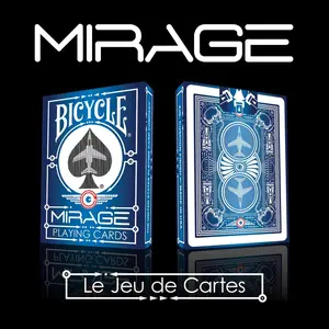 Bicycle Mirage Limited Edition Playing Cards – Aviation Theme by Gael Brinet