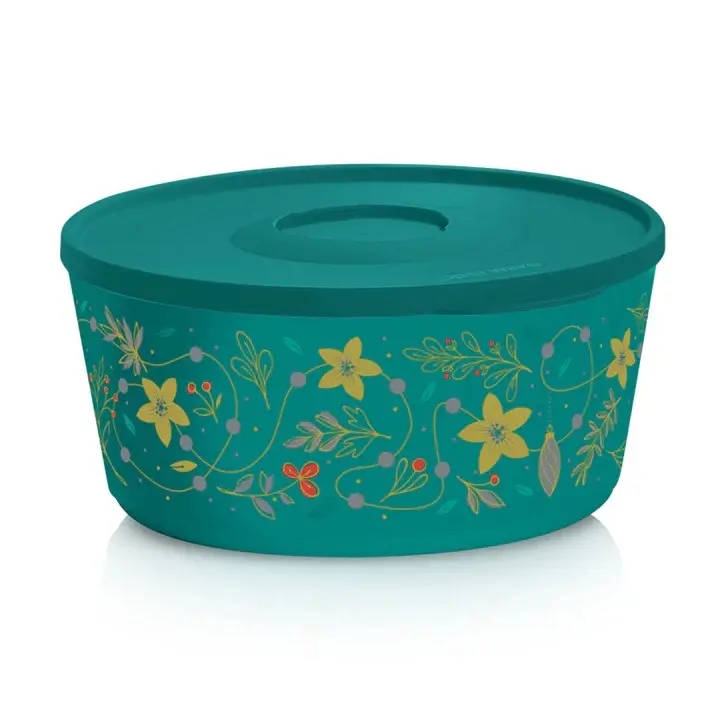 Tupperware Holiday Holly Serving Bowl  | Food Storage | 18-Cup / 4.3 L