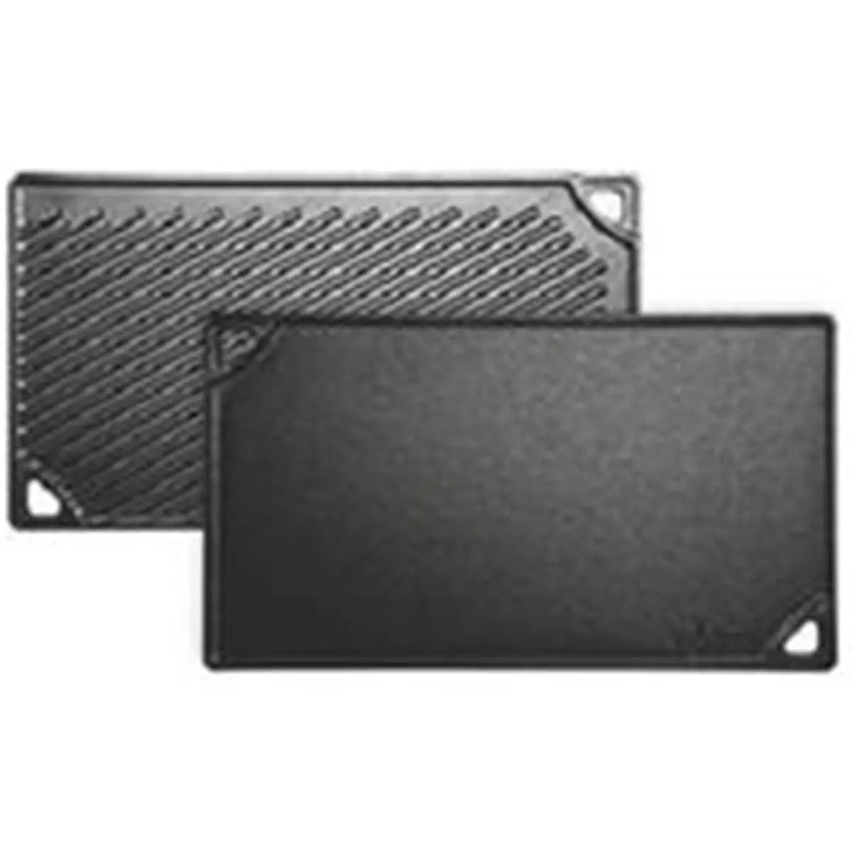 Lodge Cast Iron LDP3 Reversible Grill and Griddle, Dual-Sided Cast Iron Cookware for Outdoor Enthusiasts, Indoor/Outdoor Camp Kitchen Essential for Hiking, Dual Sides, Camping & Hiking Sports, Grill-Griddle