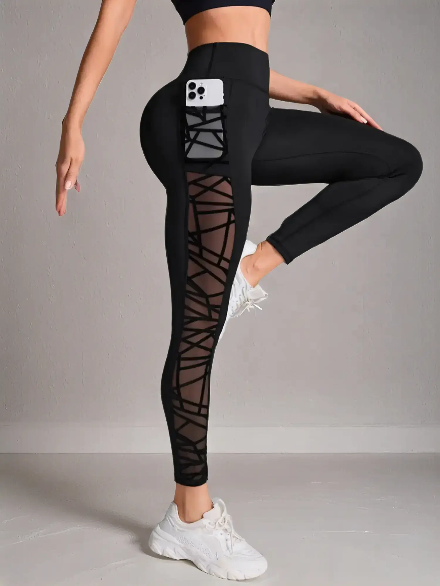 Women's Leggings, Casual Comfy Breathable Skinny Pants for Yoga Gym, Leggings for Women, Leggings with Pockets, Sports Leggings, Tight Leggings, Worko