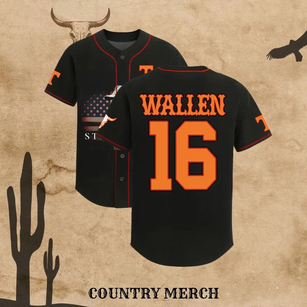 New Country Jersey -MW 2026 Baseball Jersey - Rodeo Cowboy Western Country Jersey - Customer Favorite