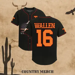 New Country Jersey -MW 2026 Baseball Jersey - Rodeo Cowboy Western Country Jersey - Customer Favorite