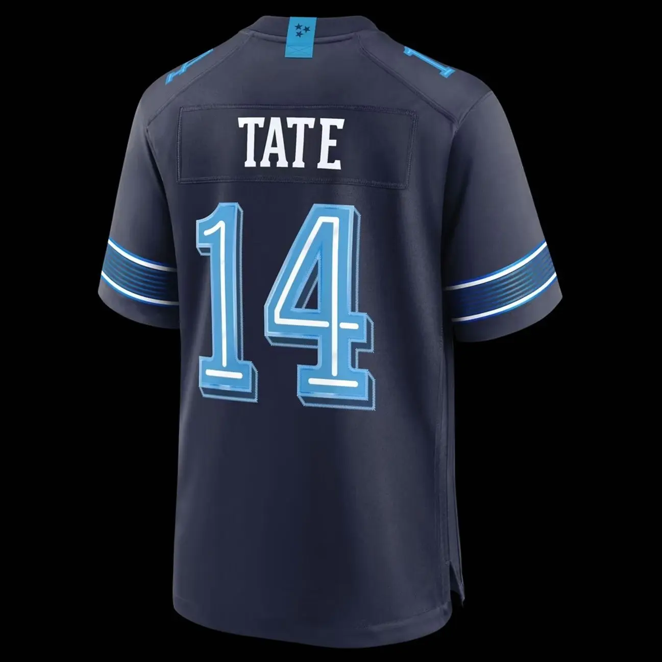 Unisex Football Inspired Tennessee Team Tate 2026 Rivalries Collection Game Jersey - Navy
