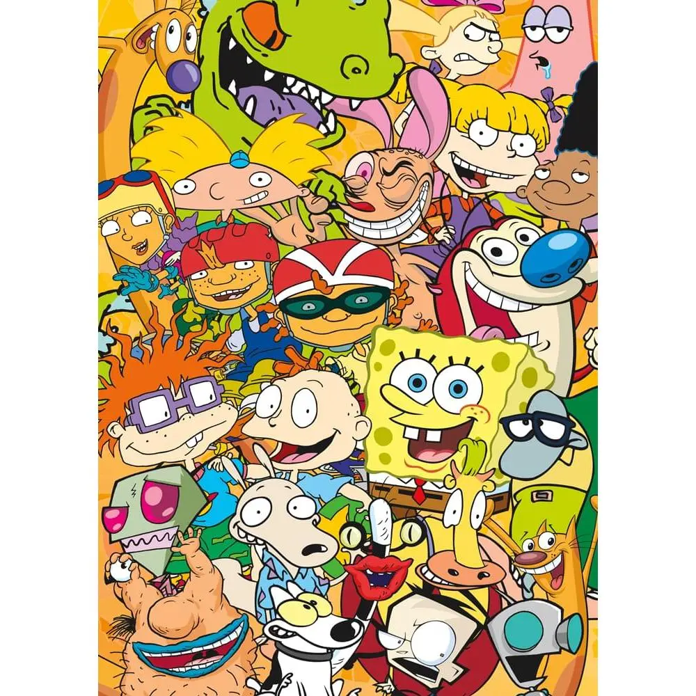 Nickelodeon Cast 1000 Piece Jigsaw Puzzle Nickelodeon Cast 1000 Piece Jigsaw Puzzle