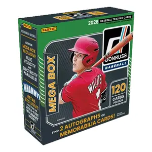 2026 Panini Donruss Baseball MEGA Box (2 Auto or Mem)