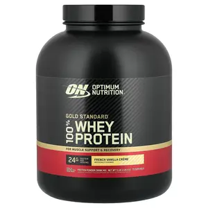 Optimum Nutrition Gold Standard® 100% Whey Protein, French Vanilla Creme, 5 lb (2.26 kg)