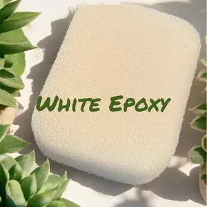 Epoxy White Sponge 7 Length 6 Wide 2 Inches Thick Unique Cell Structure for Your Needs--=%2=- clean=%2=----=%2=-=%2=--