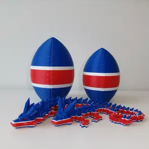 Football City-Inspired 3D Printed Dragon | Optional Football Egg