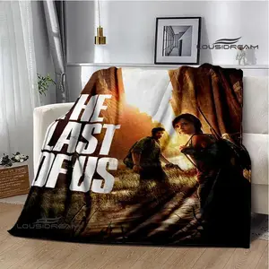 The latest movie The last of US printed blanket Beautiful blankets blankets for beds Warm blanket Picnic blanket Birthday Gift