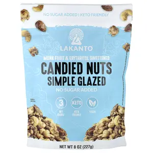 Lakanto Candied Nuts, Simple Glazed, 8 oz (227 g)
