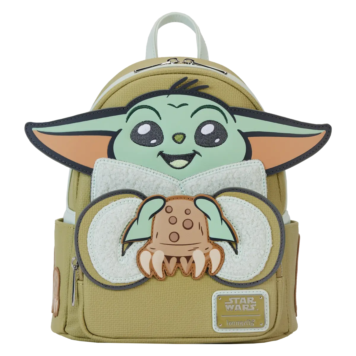 The Mandalorian Grogu & Crabbies Cosplay Mini Backpack The Mandalorian Grogu & Crabbies Cosplay Mini Backpack