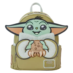 The Mandalorian Grogu & Crabbies Cosplay Mini Backpack