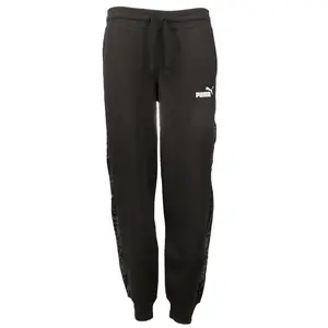 PUMA Womens Essentials Paisley Sweatpants Casual - Black