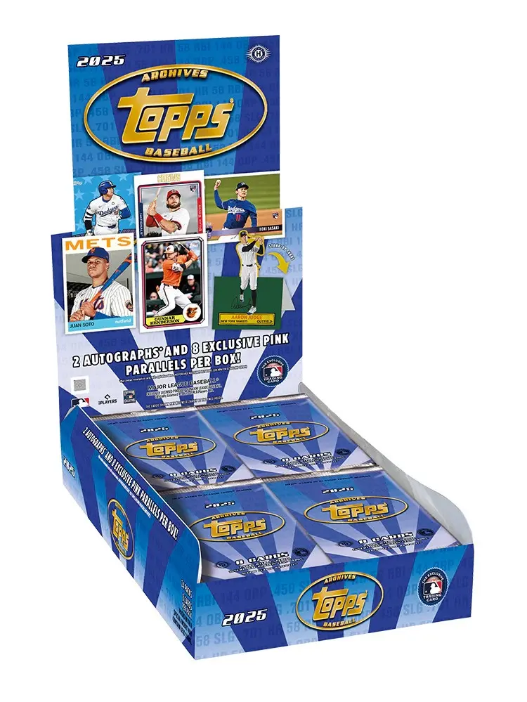 2025 Topps Archives Baseball Sealed Hobby Box