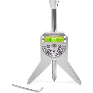 Upgraded Pipe Center Finder, Pipefitter Tool with Centering Head, Pipe Marker Centering Tool to Measure Pipe Diameter, Suitable for Marking and Positioning of 1/2" and Larger Diameter Pipe