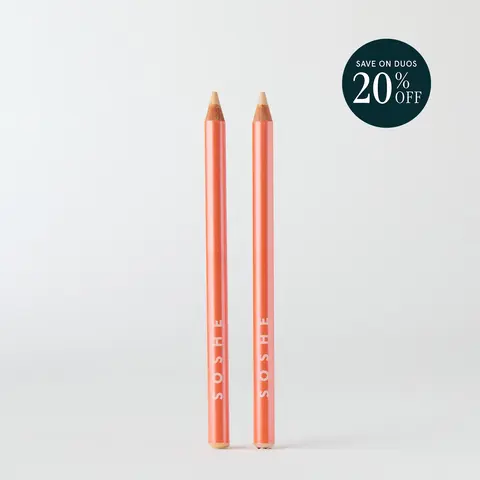 SOSHE Beauty Waterline Eye Brightener – Creamy Eye-Opening Pencil with Squalane & Vitamin E